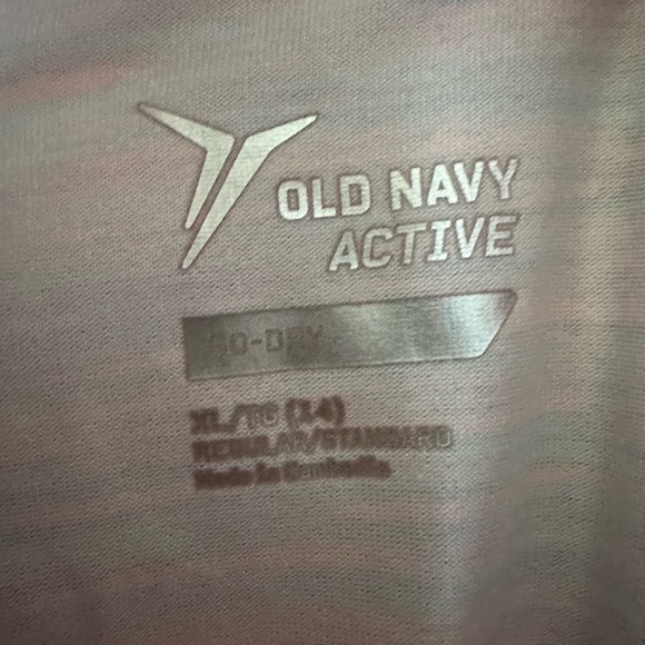 Go-Dry 1/4-Zip Performance Top for Girls Size XL (14) Old Navy EUC - Picture 3 of 8